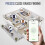 Bluetooth Item Tracker 2 Pack with Precision Guidance, IP67 Waterproof Key Finder for Android 3