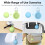 AirTag Compatible Bluetooth Item Tracker 2Pack with IP67 Waterproof Design and Replaceable Battery for Keys, Luggage, Backpack 5