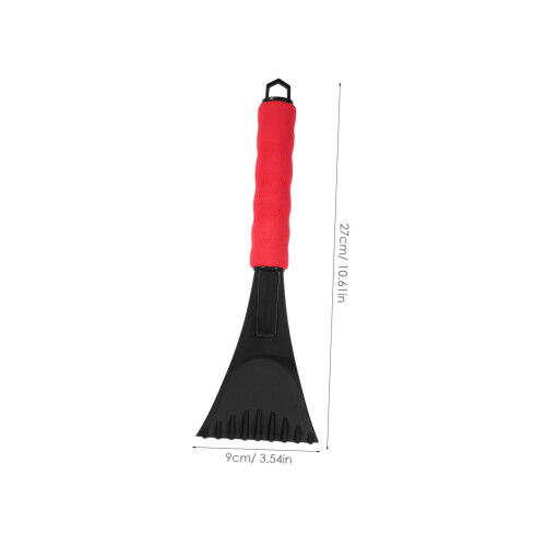 Replaceable Ice Scraper for Car with Ergonomic Grip, Quick Snow Removal Tool for Winter Windshield 1