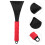 Replaceable Ice Scraper for Car with Ergonomic Grip, Quick Snow Removal Tool for Winter Windshield 5