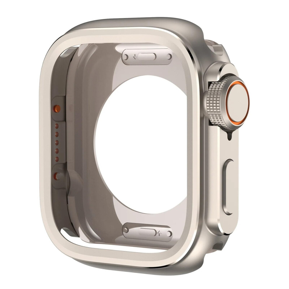 Case For Apple Watch Ultra 2 Titanium 46Mm 45Mm 44Mm With 3D Full Coverage Screen Protector 9113335704077