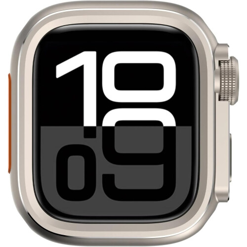 Case for Apple Watch Ultra 2 Titanium 46mm 45mm 44mm with 3D Full Coverage Screen Protector 2
