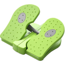 Mini Stepper Under Desk Exerciser Foot Pedal Foldable Fitness Stair Stepper Green Pedal Exercisers
