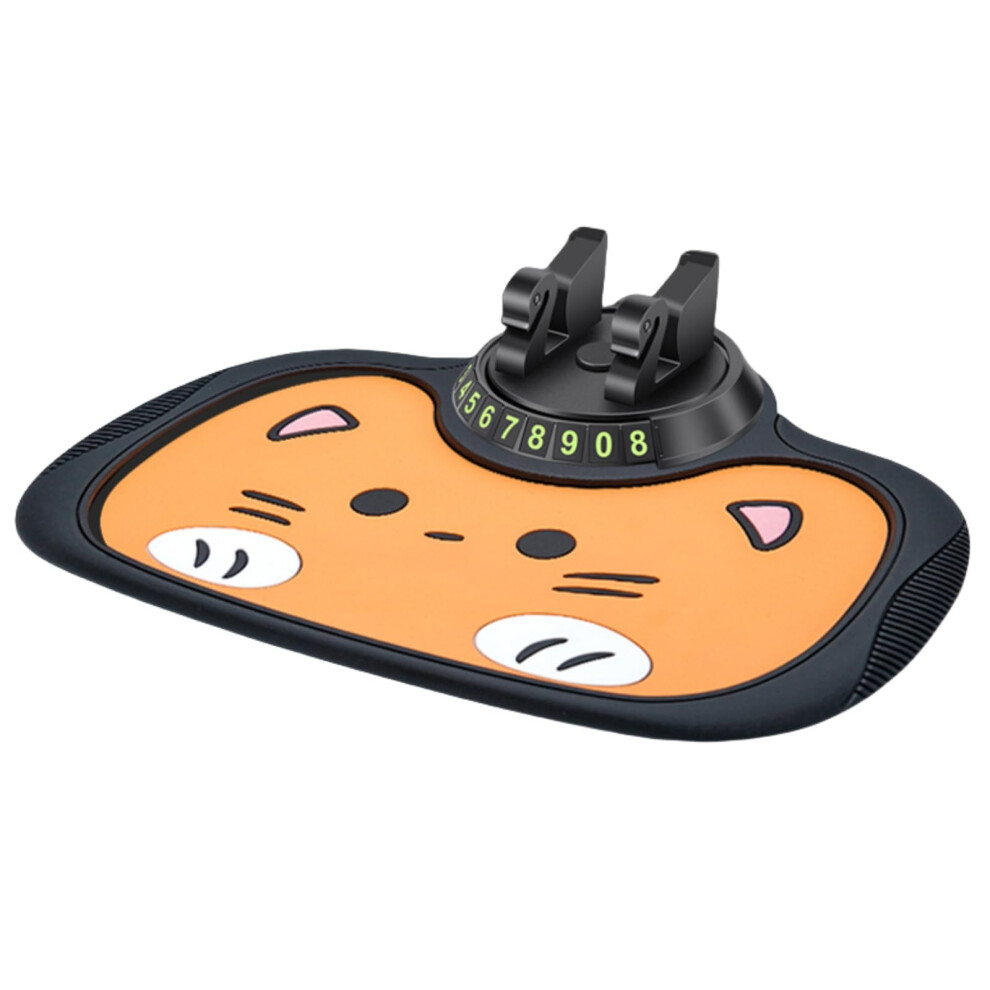 Multifunction Antislip Car Phone Holder With 360 Rotation And Temporary Parking Number Plate 9455672770675