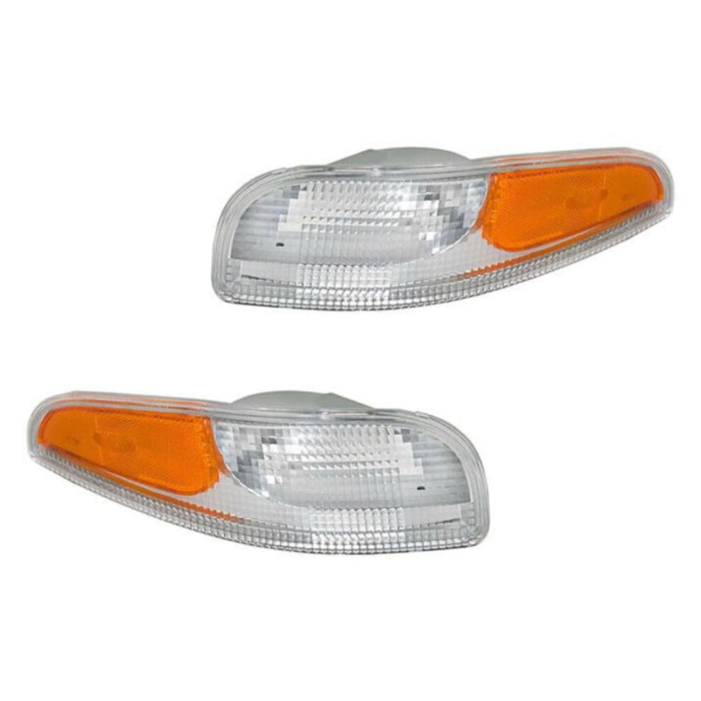 Front Turn Signal S 2Pcs Bright Durable Pair For Chevy Corvette 19972004 Z06 Base Light 9053599097716