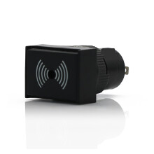 16mm Panel Mount Warning Buzzer with Distinct Tones for Industrial Safety Alerts – Black AD1616M
