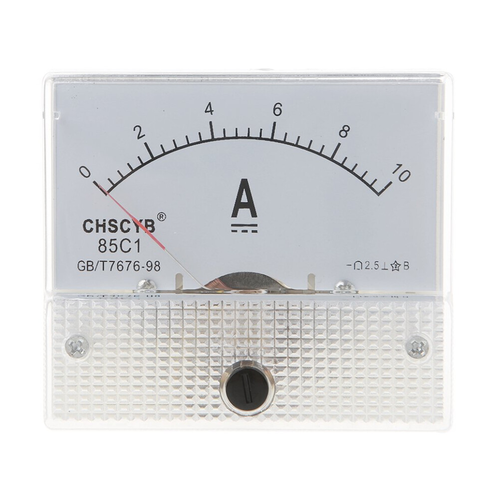 010A Analog Ammeter Panel Mount With Clear Easyread Scale And Accurate Class 2.5 Measurement 9455672771597