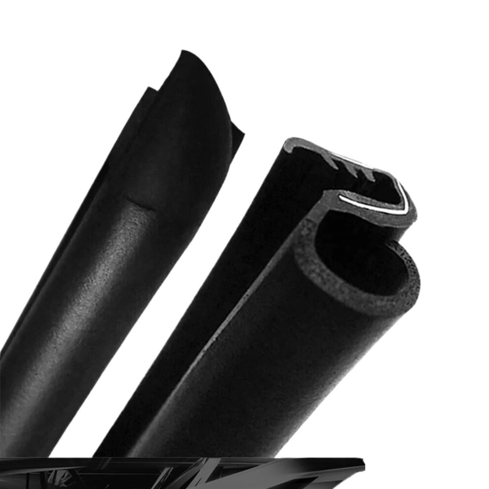 Car Door Seal Strip For B Pillar Noise Reduction Windproof Rubber Door Edge Protection 9455672771726