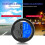 Solar Powered Digital Car Dashboard Clock with LCD Time Temp Display and Backlight for Night Driving 3