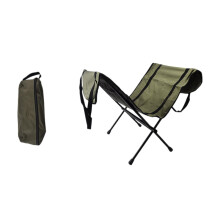 Folding Aluminum Firewood Rack with Oxford Cloth Bag, Outdoor Firewood Holder for Easy Storage