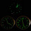 Car Dashboard Clock with Night Light, Quartz Analog Display, Compact Black Case for Safe Driving 3