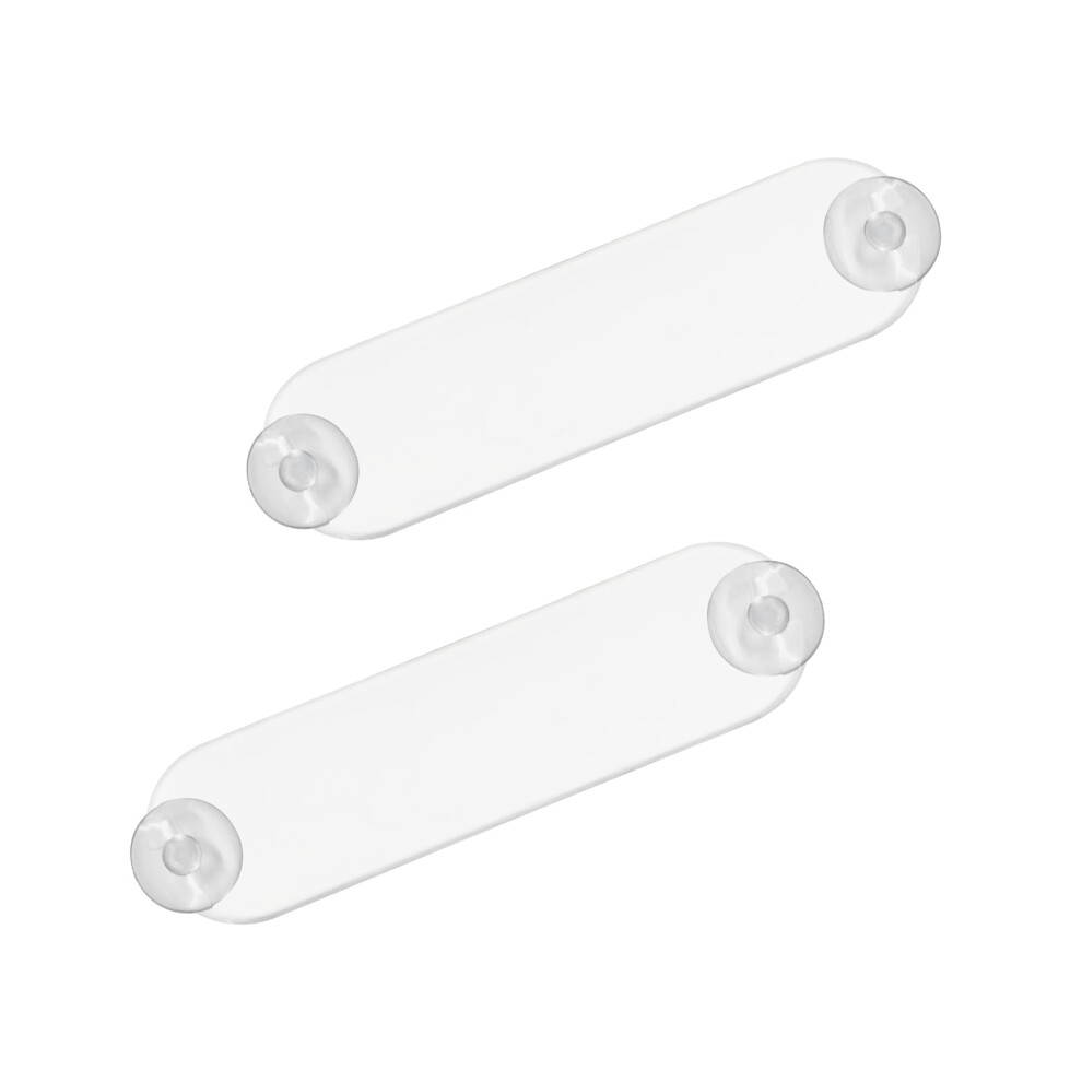 2Pcs Holder For Ez Pass And Toll Tag Mount For Car Windshield With Secure Suction Cups, Acrylic Bracket 9455672773423
