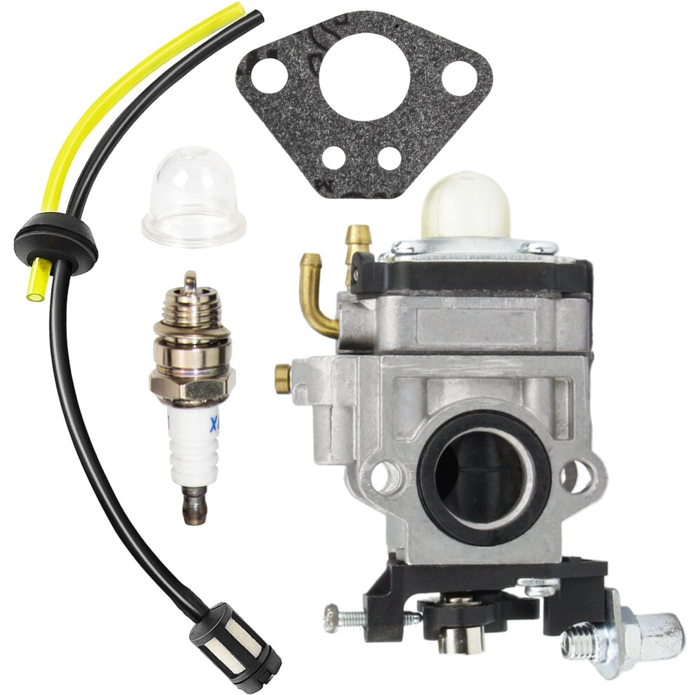 Carburetor Fuel Line Gasket Primer Bulb Spark Plug For Earthquake E43 Auger And Thunderbay Y43 9174973445593