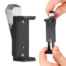 Garage Door Opener Visor Clip with Secure Remote Mount and Easy Access Sun Visor Holder, Black