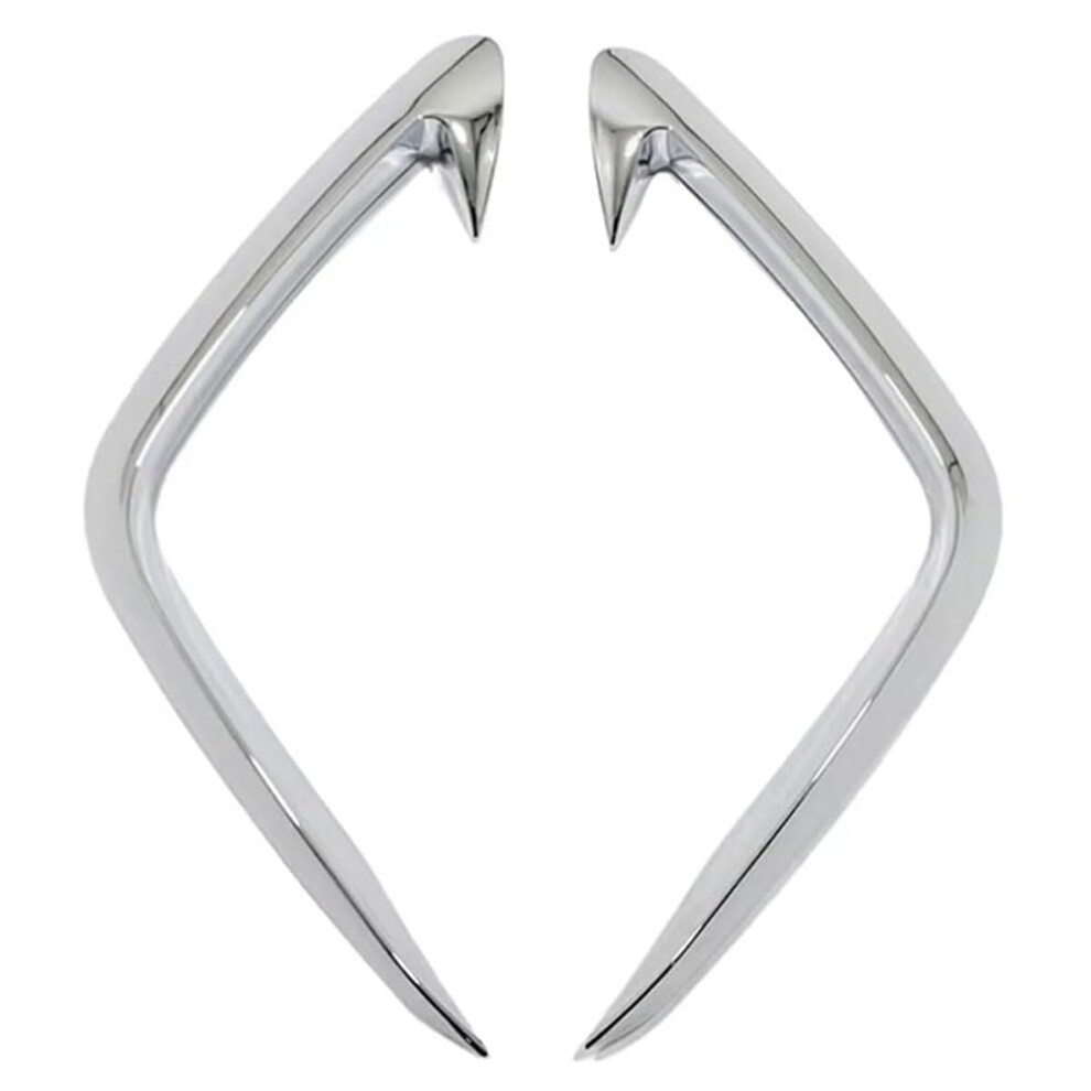 Headlight Eyebrow Trim Covers Uv Resistant Scratch Protection For Hyundai Tucson Nx4 20212023 Silver 9053599101444