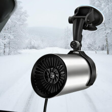 12V Car Heater and Windshield Defroster, Fast Heating Cooling with 360 Adjustable Base for Cars SUVs Trucks