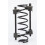 Heavy Duty MacPherson Strut Spring Compressor Set with Secure Locking Pins and Forged Hooks 5