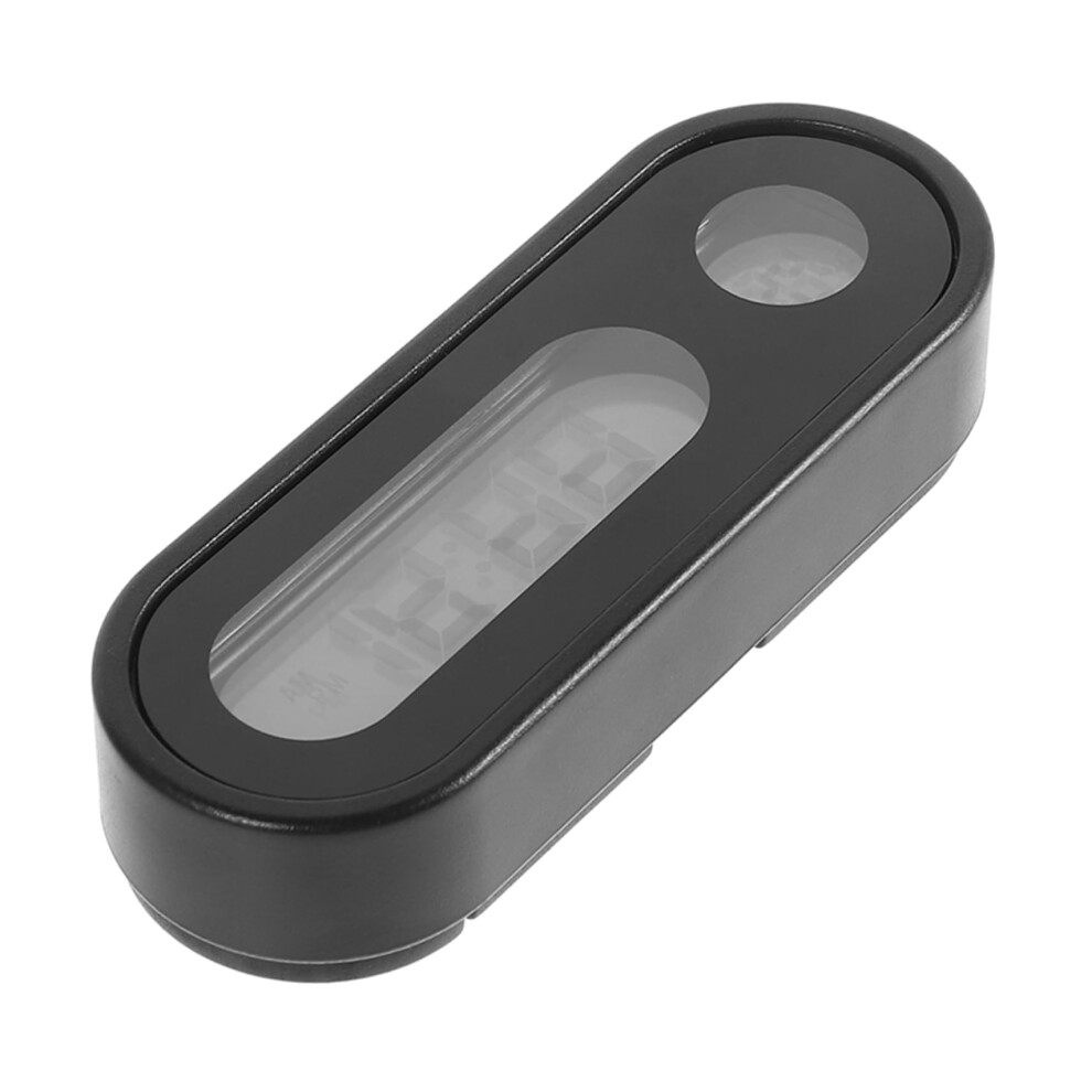Car Digital Clock With Backlit Temperature Display For Easy Lowlight Reading In Auto And Truck 9053599102069