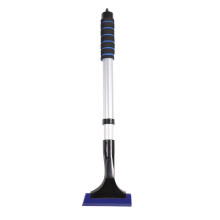 Foldable Extendable Car Snow Shovel and Brush Combo with Non‑Slip Sponge Handle for Car and Truck