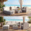 Poly-Rattan-Garnitur Busto, Gartengarnitur Sitzgruppe Sofa Lounge-Set 2