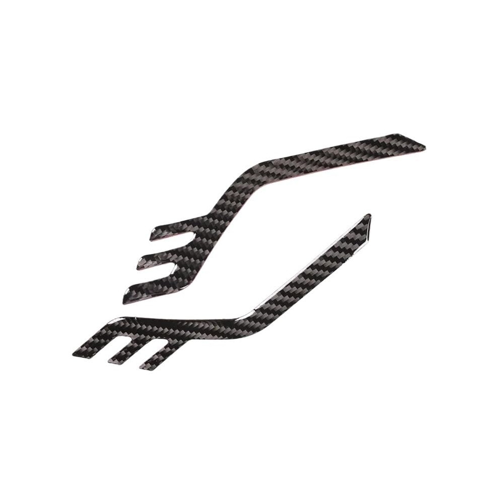 Carbon Fiber Headlight Eyebrows For Honda Civic 20162019 10Th Gen Eyelid Trim Enhanced Sporty Look 9053599103196