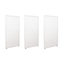 3er-Set Aluminium Paneele für Pergola MCW-L46, Terrassenüberdachung, Lamellenpaneel Modul, 204x271cm