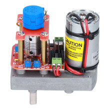 Torque Robot Servo Motor DC 12V/24V 3600 Continuous Rotation Aluminum Alloy for Large Robotic Arm