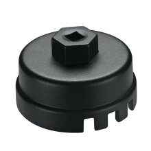 Aluminum Alloy Oil Filter Wrench for Cars Black Finish Lightweight Durable Engine Removal Tool