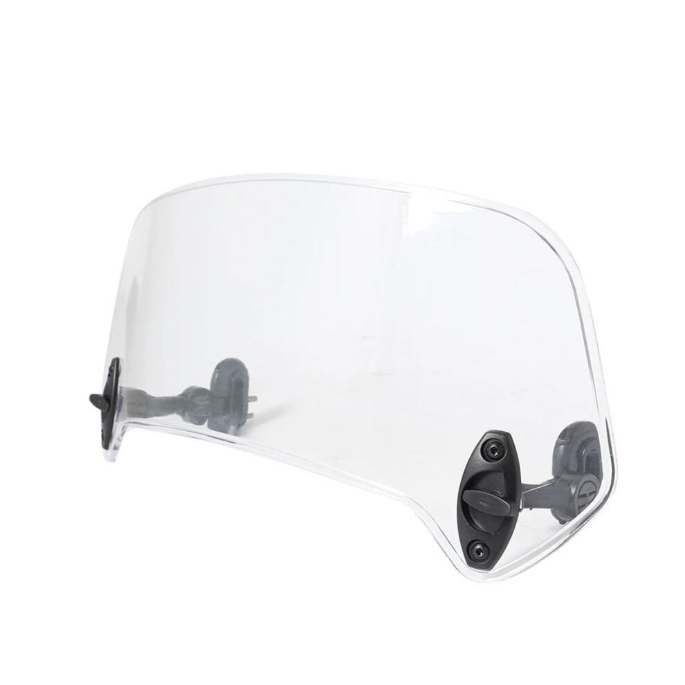 Motorcycle Windshield Extension Adjustable Angle Clear Spoiler Noise Reduction Universal Clampon Fit 9455672776882
