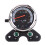Motorcycle Speedometer with Dual Odometer LCD Backlight Gear Display Universal Durable Gauge 1