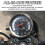Motorcycle Speedometer with Dual Odometer LCD Backlight Gear Display Universal Durable Gauge 2