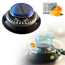 Solar Powered Car DeIcer with Electromagnetic Deicing Action and 360 Frost Protection Ocean Edition