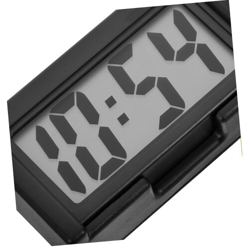 Car Dashboard Digital Clock with Clear LED Display, Compact Mini Vehicle Clock for Desk or Home 2