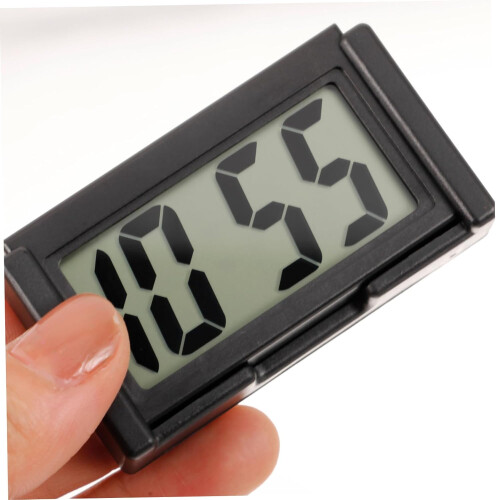 Car Dashboard Clock with Precise Time Display, Compact Digital Design for Car Interior and Home 2