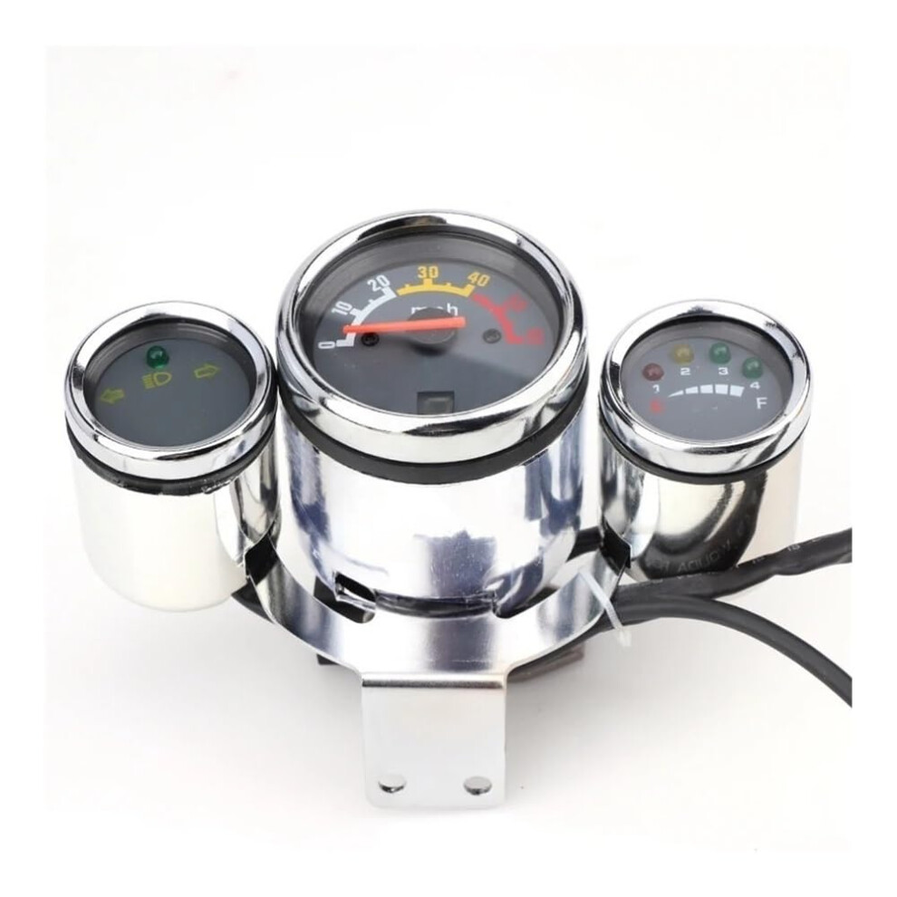 Universal Motorcycle Digital Speedometer Tachometer With Odometer Fuel Gauge Voltmeter Gear Display 9455672778213