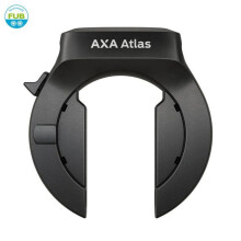 Fiets slot paard - AXA - AXA Atlas - Opening 58 mm - Zwart - Optie kabel