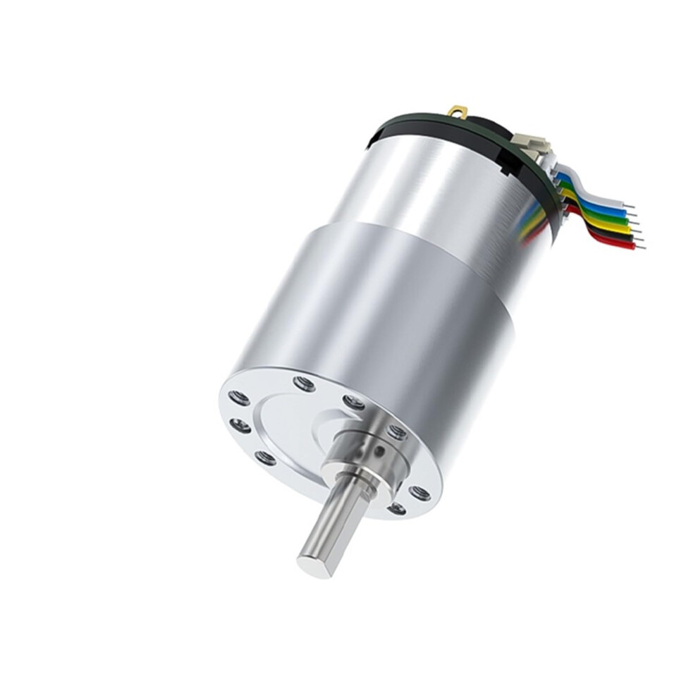 12V Dc Gear Motor With Encoder, Torque Drive, Smooth Speed Control, Low Noise, 1590Rpm Bracket Mounted 9044945370782