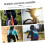 Bike Flashlight Holder 360 Rotatable Bicycle Light Mount Adjustable Handlebar Clamp Black 4