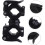 Bike Flashlight Holder 360 Rotatable Bicycle Light Mount Adjustable Handlebar Clamp Black 2
