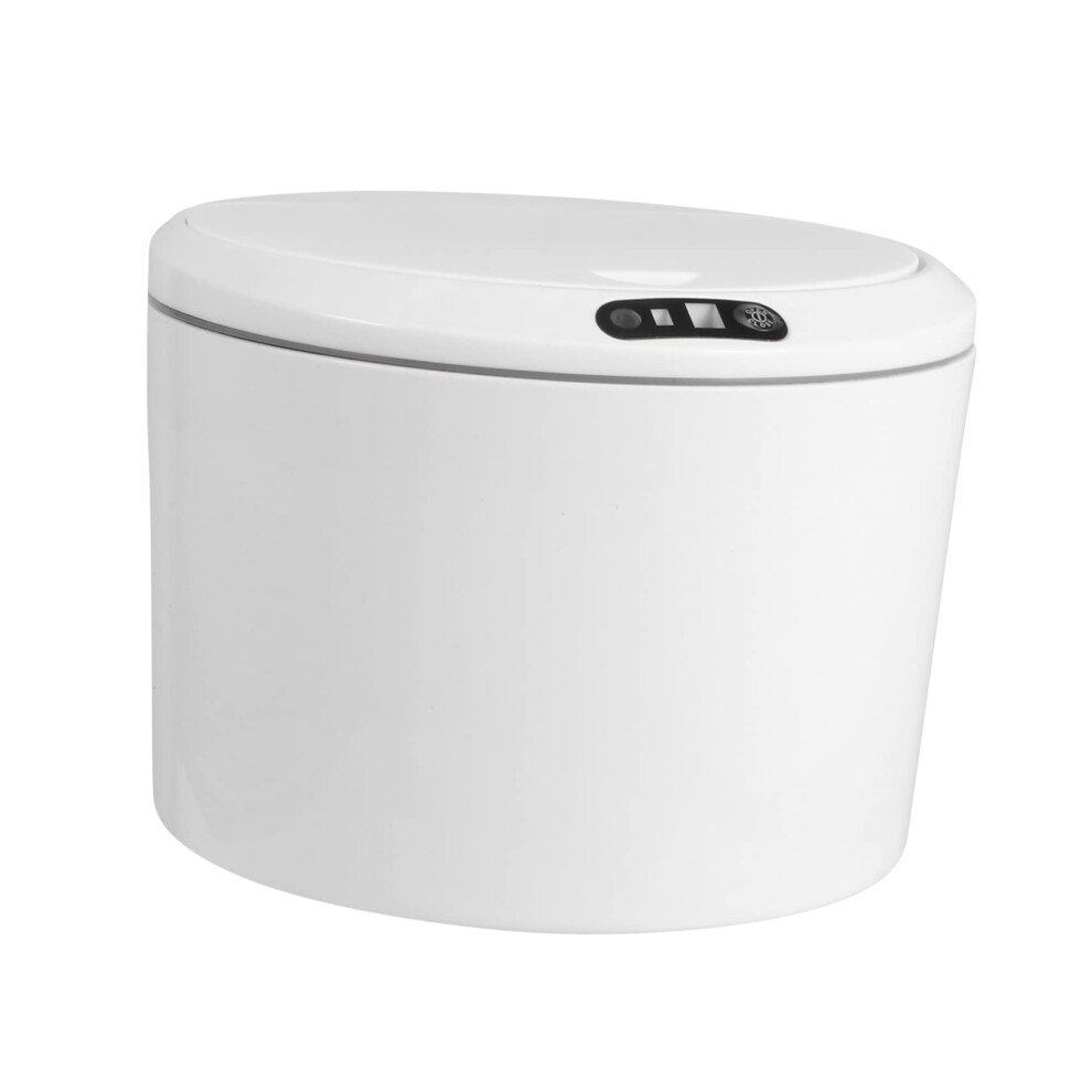 Car Trash Can With Smart Sensor Lid, Odor Lock, Battery Powered Touchless Vehicle Rubbish Bin 9455672779470