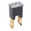 FLM Gerade Männlicher Terminal-Sicherung 80A 32V Schwarz 3