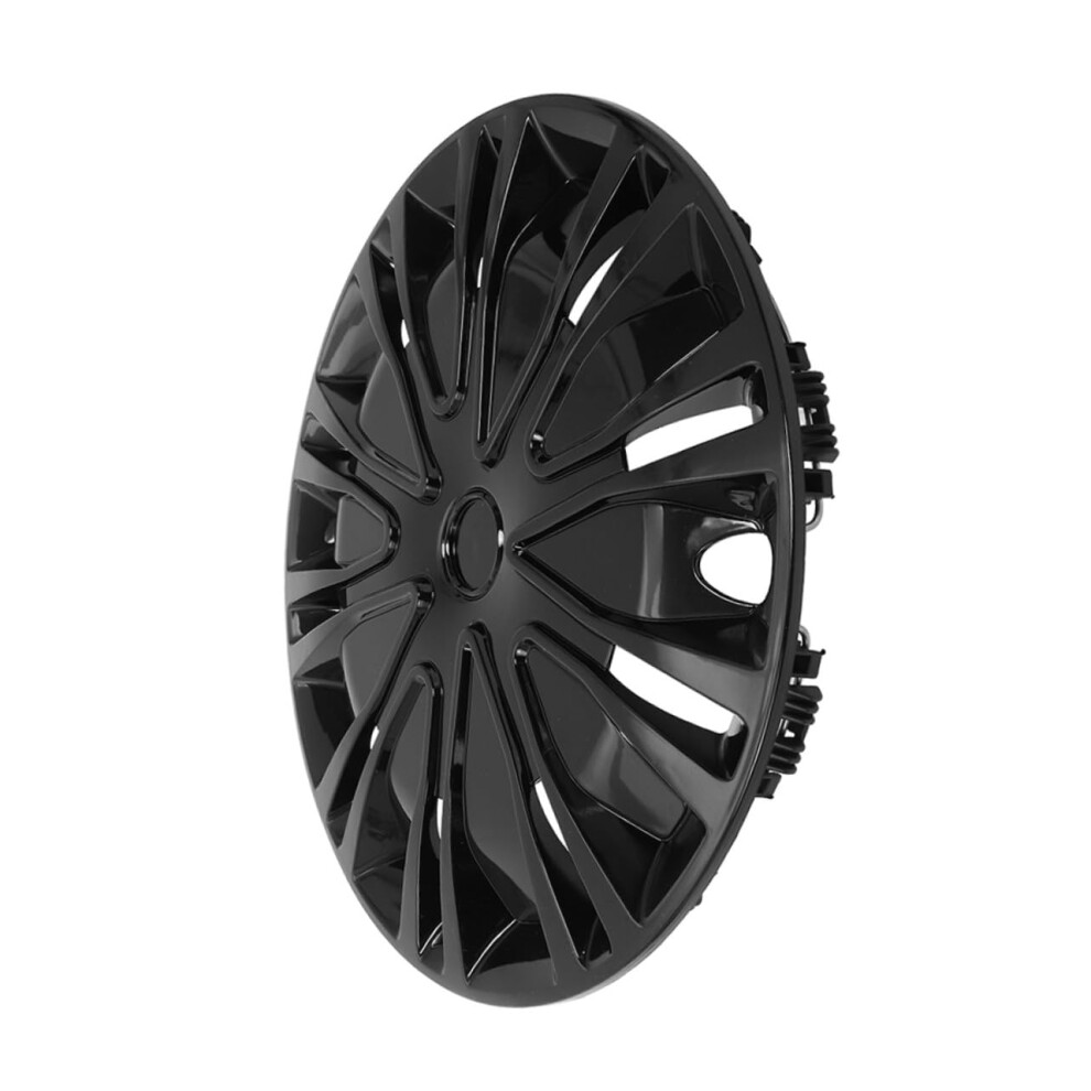Wheel Hubcaps For Cars Stylish Rim Protection Easy Diy Installation Center Caps Black 9455672780131