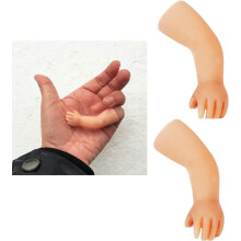 2Pcs Little Hand Coin Disappearing Trick Toy Props for CloseUp Magic Show and Fun Party Entertainment ZS560