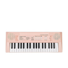 37Key Electronic Piano Keyboard for Kids with USB, Demo Songs and Microphone, Pink
