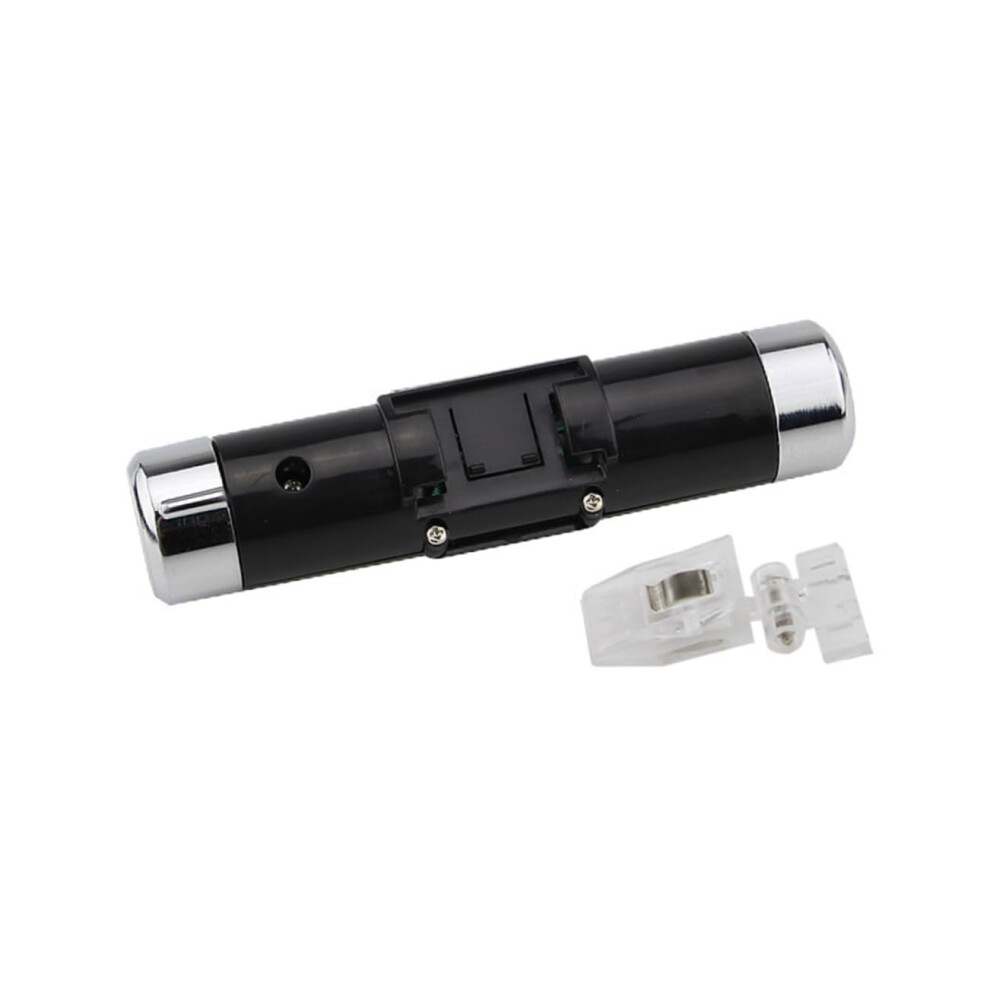 Car Digital Thermometer With Clock 2 In 1 Lcd Backlight Easy Dashboard Installation Blue 9053599107941