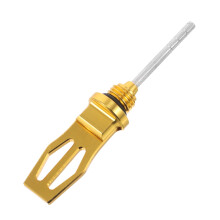 Universal Motorcycle Oil Dipstick Aluminum Alloy Oil Level Gauge for Scooters Easy Install