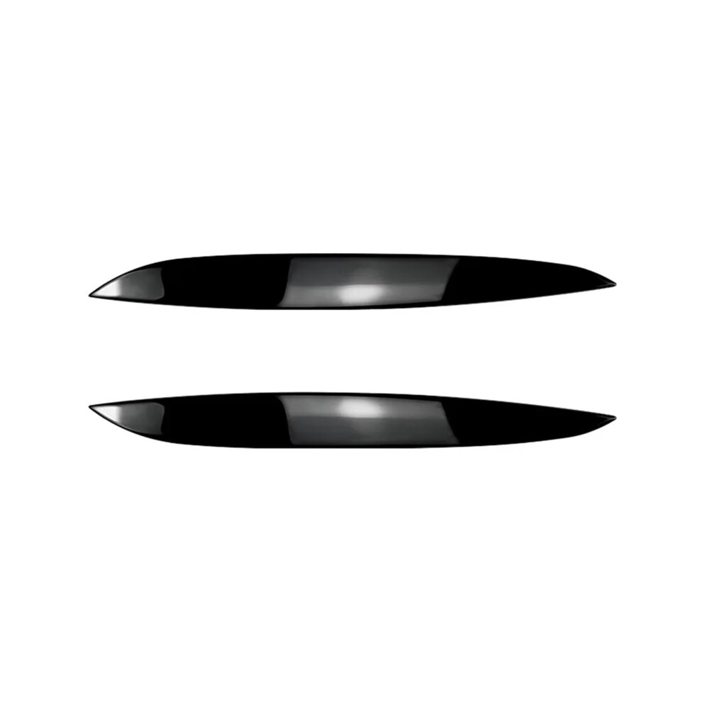 Headlight Eyebrow Cover Scratch Protection Selfadhesive Pair For Volkswagen Golf Mk4 Black 9053599108276