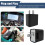 2 Pack 12V 2 Pin LED Flasher Relay for Motorcycle Turn Signal, Adjustable Speed Hyper Flash Replacement 2