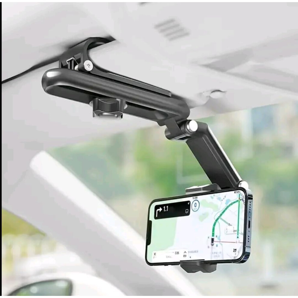 Car Phone Mount With 360 Rotation And Strong Suction Cup, Universal Holder For Dashboard Or Windshield Navigation 9053599108542
