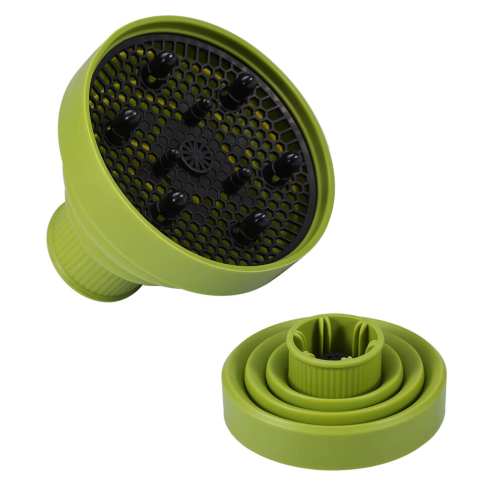 Hair Dryer Diffuser Attachment, Foldable Silicone Design for Curly Hair, Universal 6cm Diameter